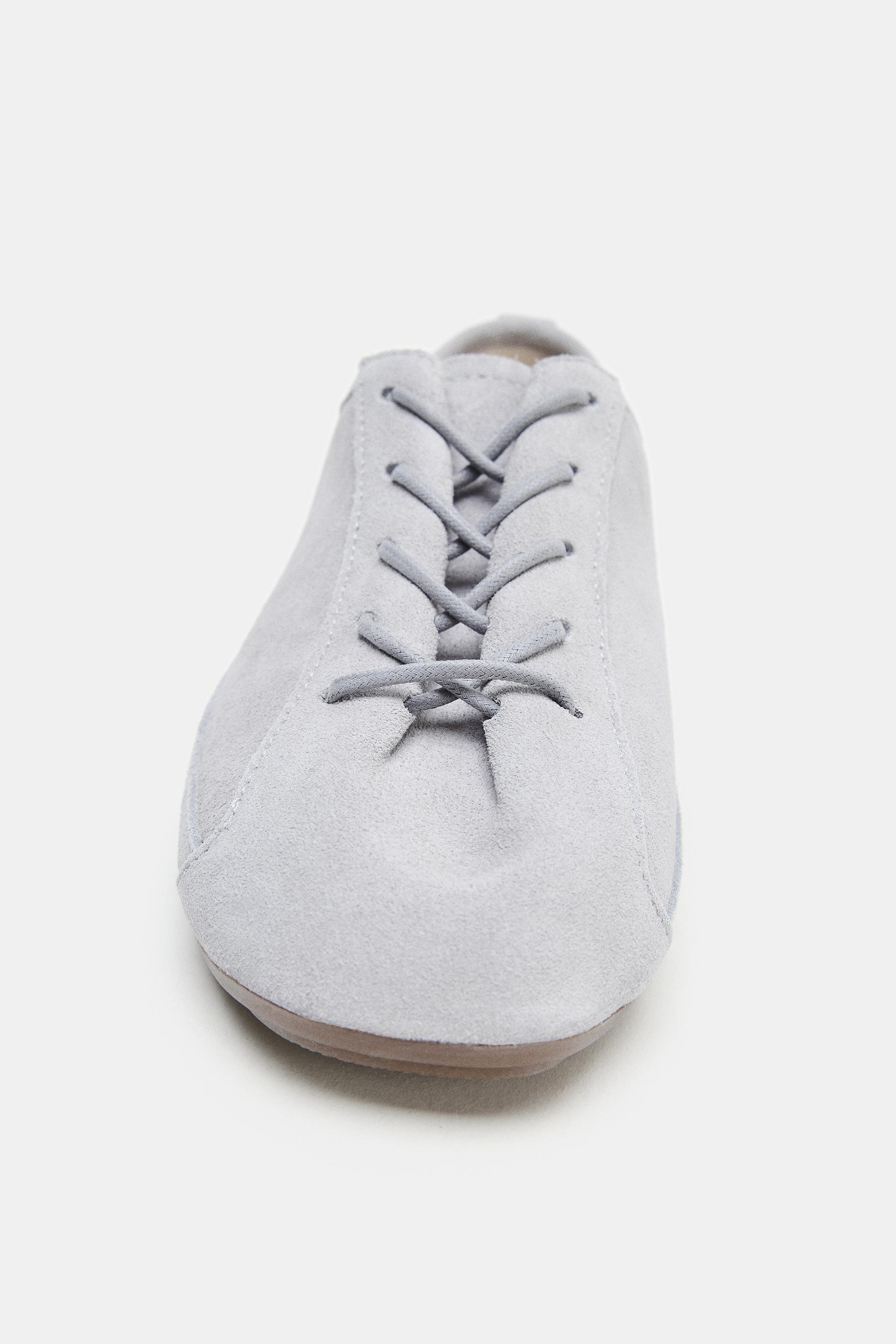 LEATHER DERBY SHOES